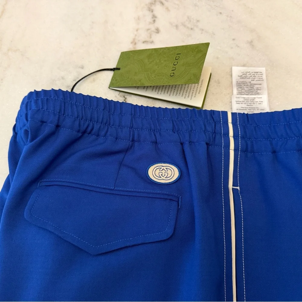 Gucci Interlocking G Wide Leg Pants